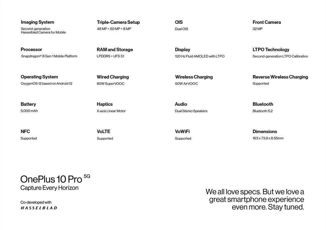 kiedy OnePlus 10 Pro cena specyfikacja techniczna Pete Lau