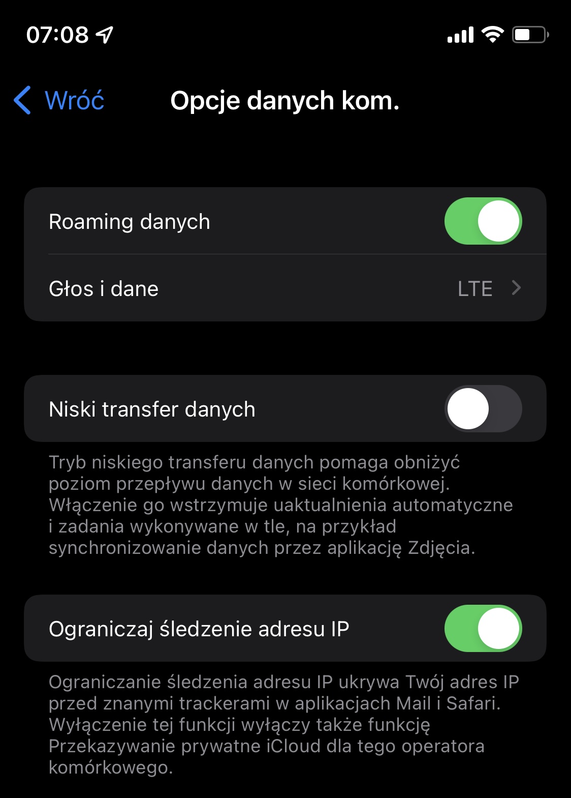 iOS 15.2.1 błąd Ograniczenie śledzenia IP iPhone Apple T-Mobile