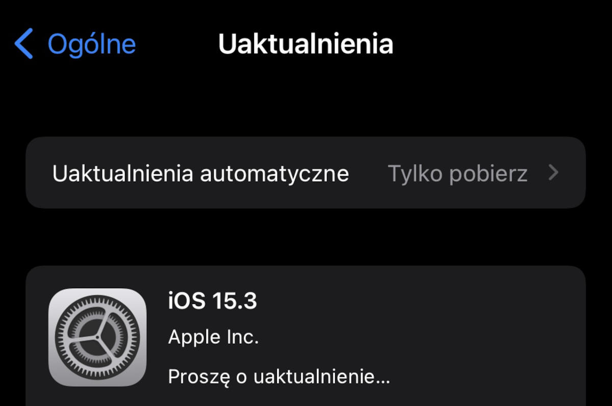 aktualizacja iOS 15.3 iPadOS 15.3 co nowego nowości zmiany Apple iPhone