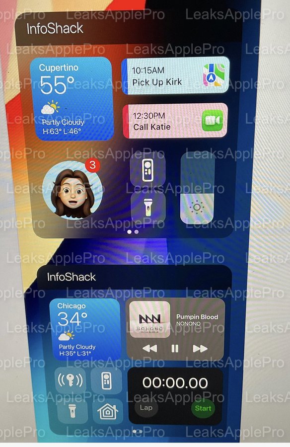 iOS 16 interaktywne widżety Apple InfoShack