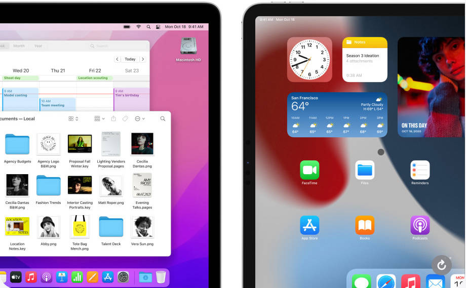 aktualizacja iPadOS 15.4 macOS 12.3 beta Apple uniwersalna kontrola nowości
