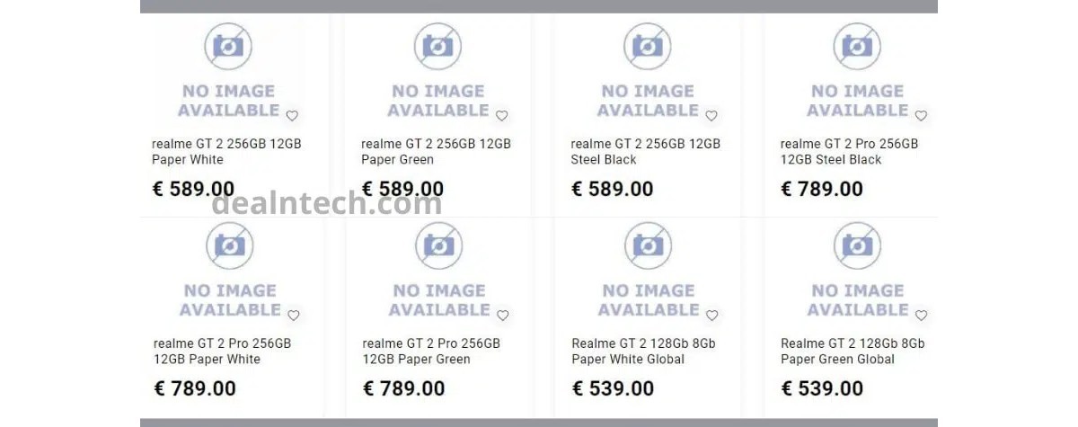 cena Realme GT 2 Pro w Europie