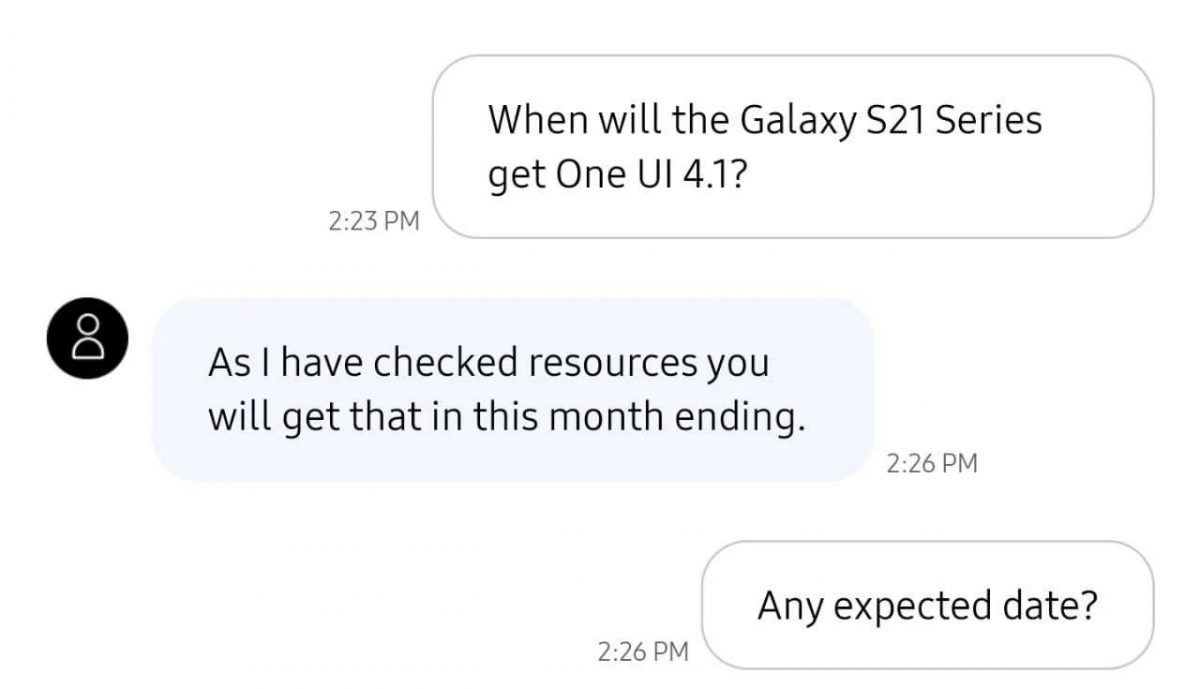 kiedy aktualizacja One UI 4.1 dla Samsung Galaxy S21 Ultra