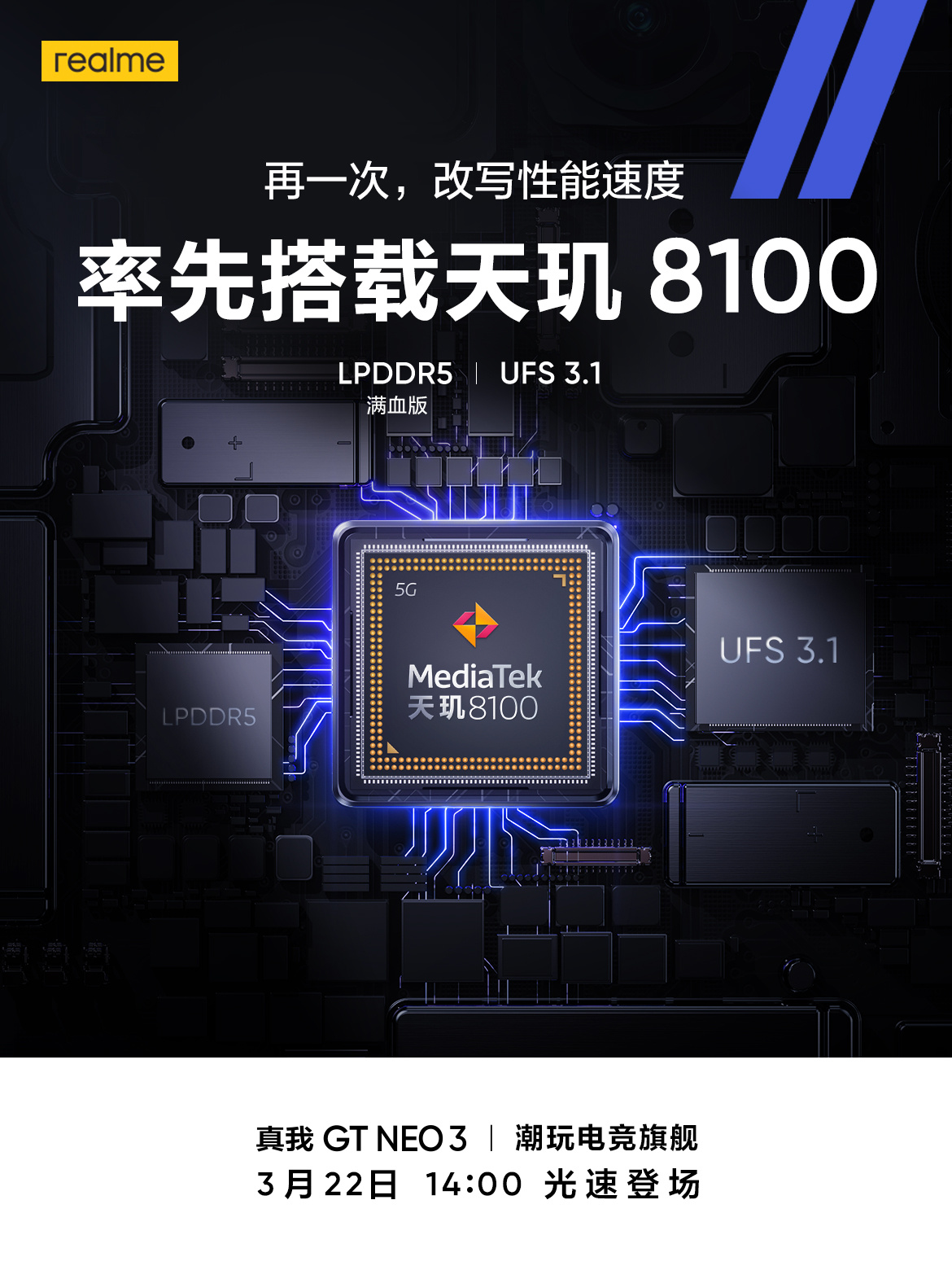 premiera Realme GT Neo 3 cena specyfikacja techniczna