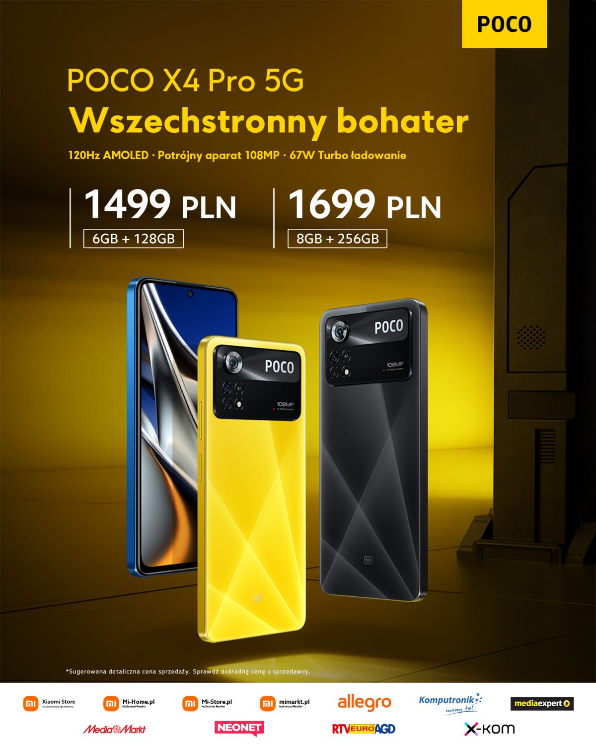 promocja POCO X4 Pro 5G cena M4 Pro 5G w Polsce flash sale