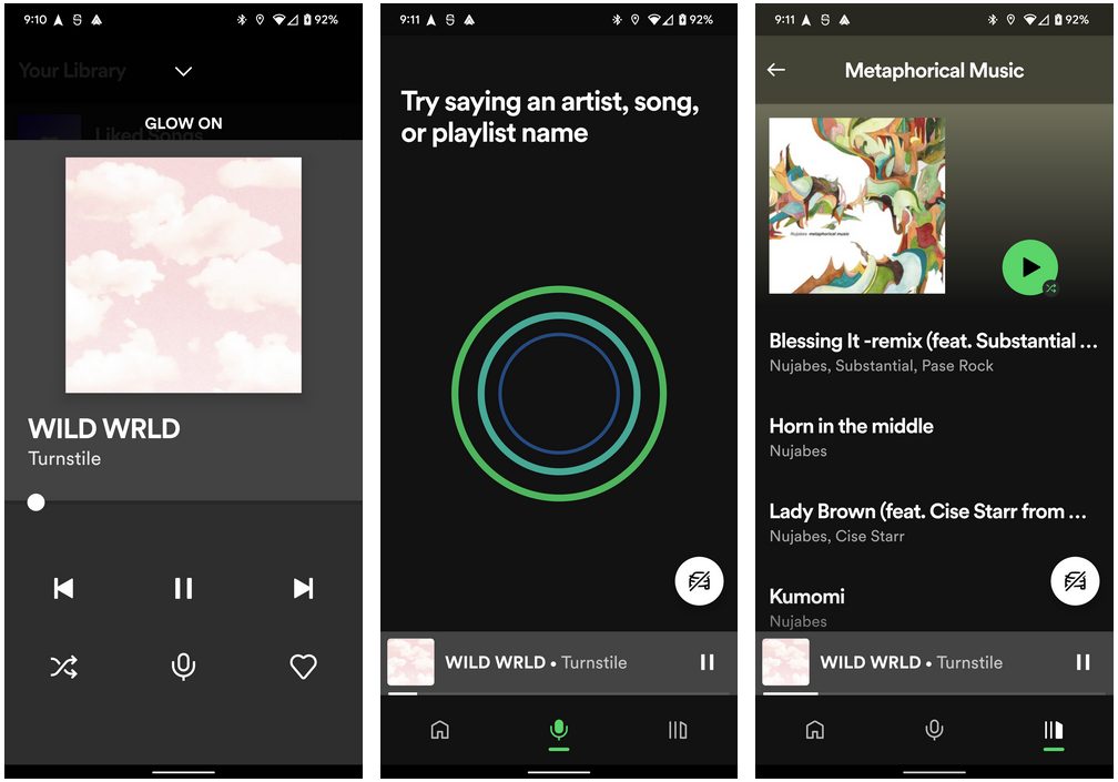 aplikacja Spotify nowy tryb samochodowy