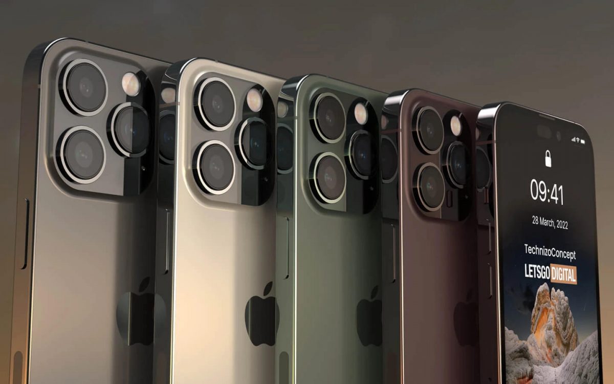 wizualizacja Apple iPhone 14 Pro zmiany