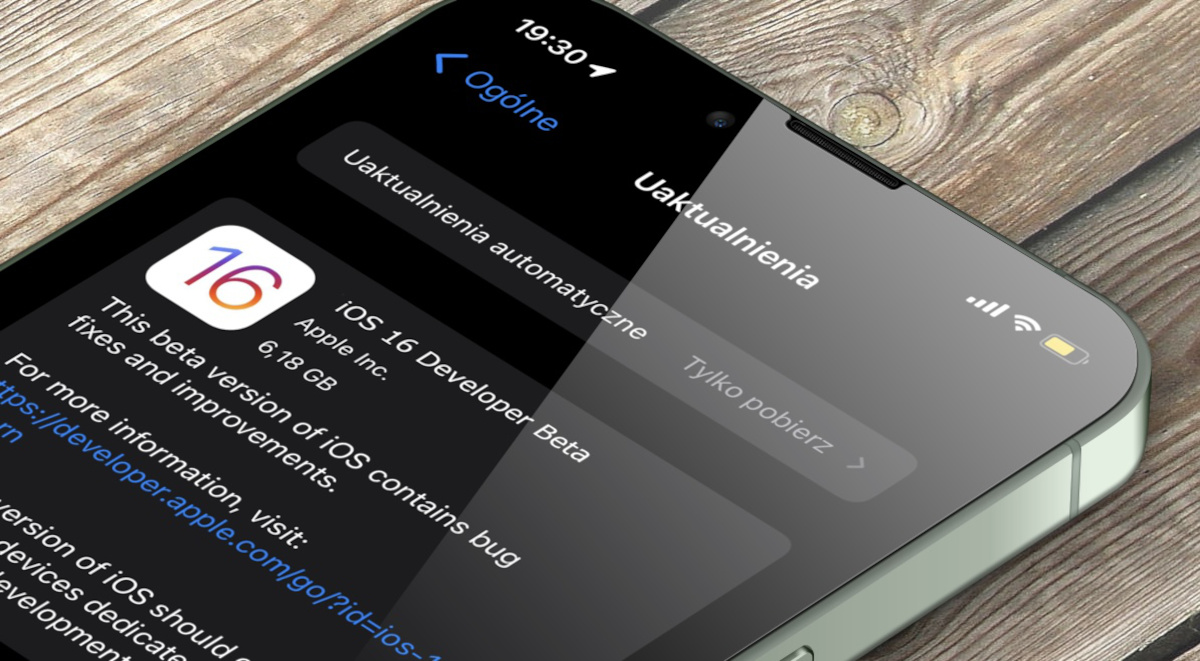 kiedy iOS 16 beta 1 aktualizacja testy Apple iPhone jak zainstalować uruchomić