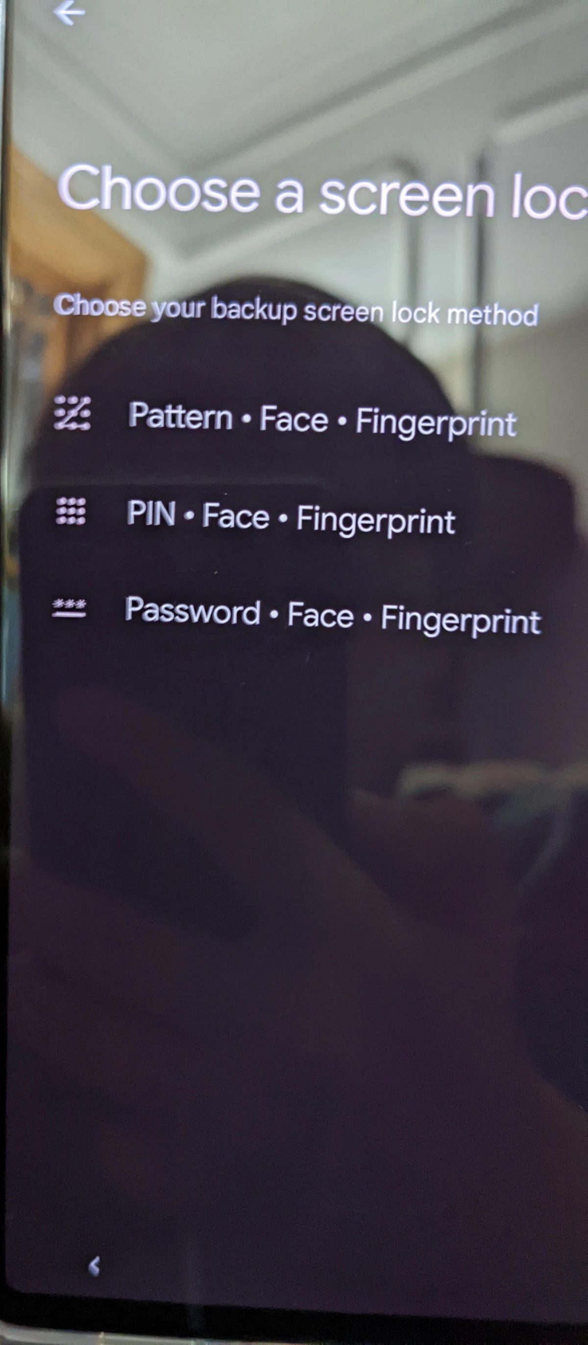 Google Pixel 6 Pro Face Unlock