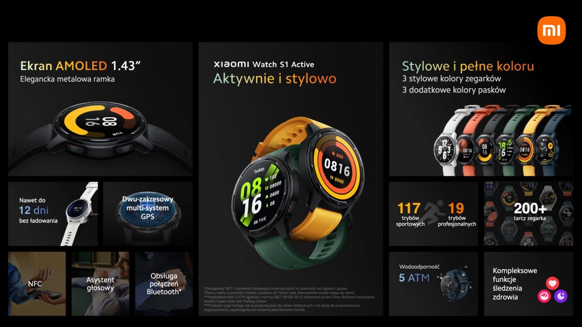 smartwatch Xiaomi Watch S1 Active cena w Polsce opinie gdzie kupić najtaniej