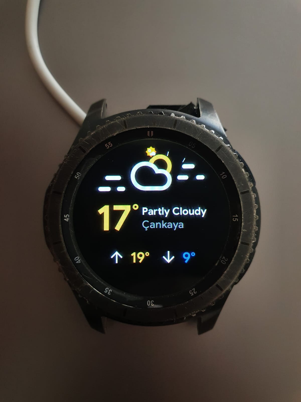 smartwatch Samsung Gear S3 Frontier Wear OS