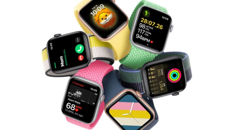 smartwatche Apple Watch SE 2 2022 nowości AoD chip S7 EKG