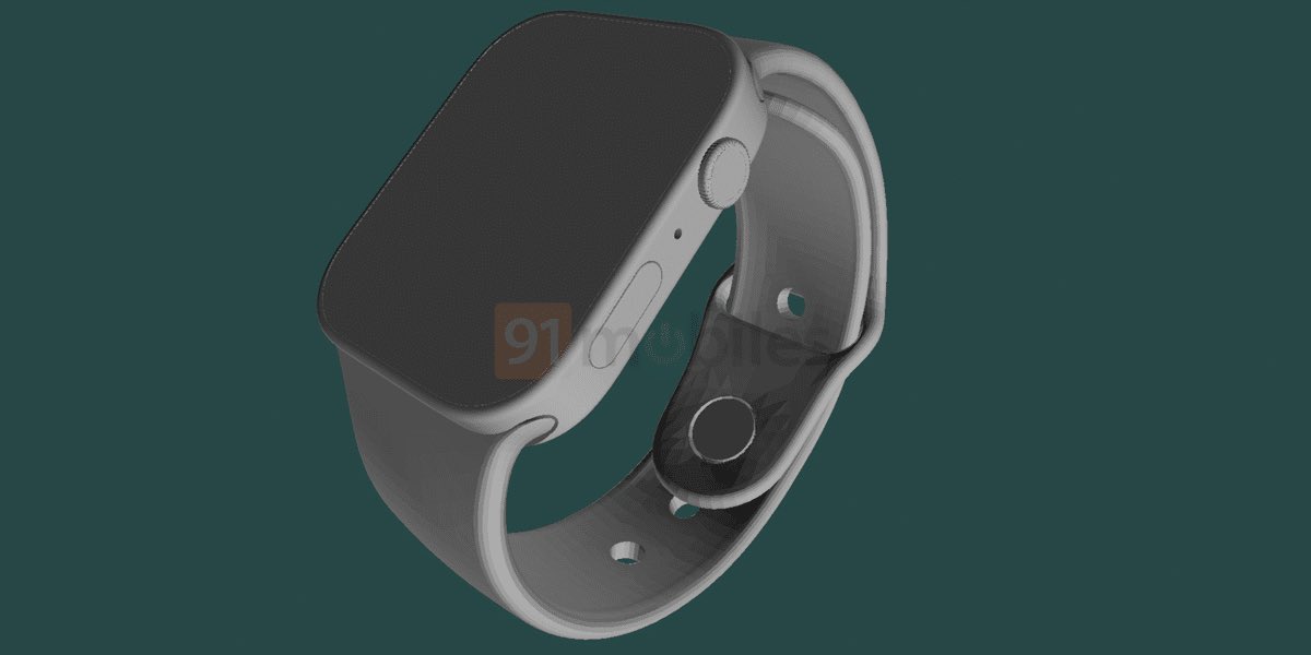 smartwatche Apple Watch 8 płaski ekran zmiany