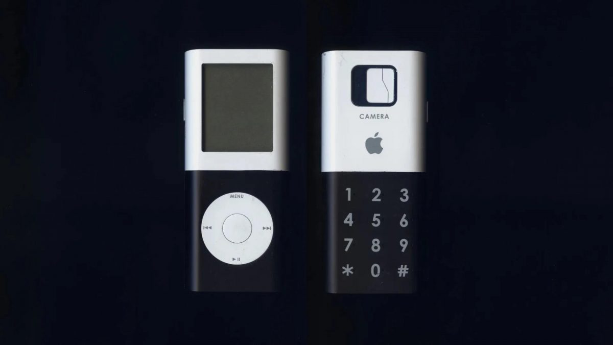 pierwszy iPhone telefon Apple iPod