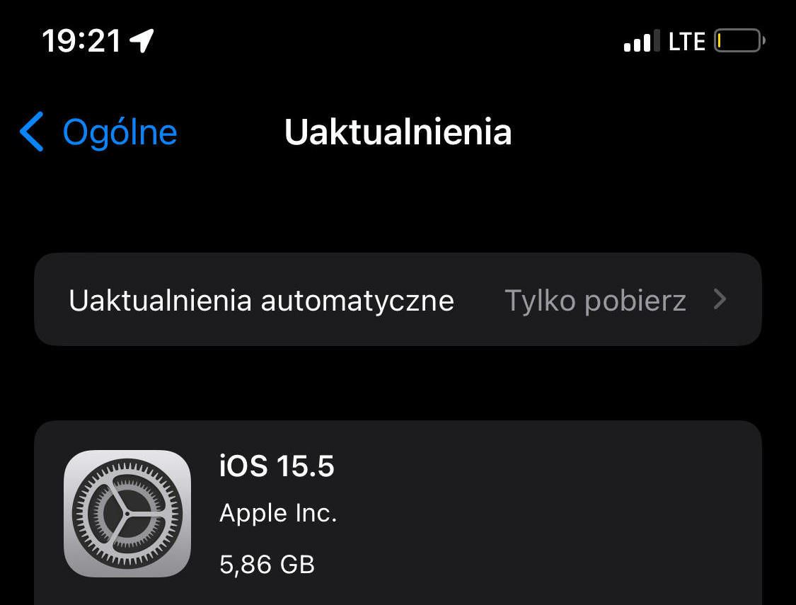 aktualizacja iOS 15.5 iPadOS 15.5 Apple co nowego nowości