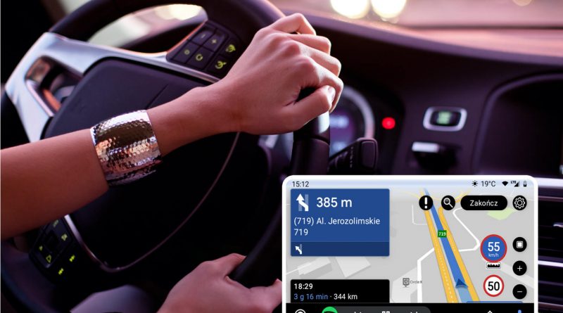 aplikacja nawigacja AutoMapa Android Auto nowe funkcje