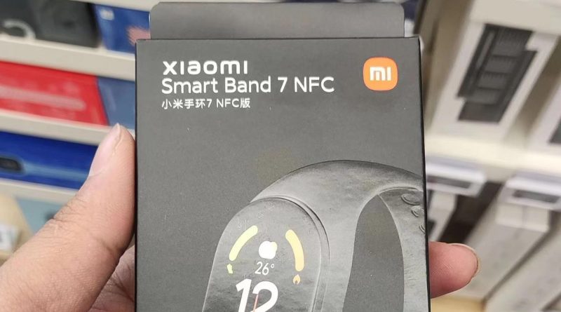 pudełko opaska Xiaomi Mi Band 7 NFC cena specyfikacja