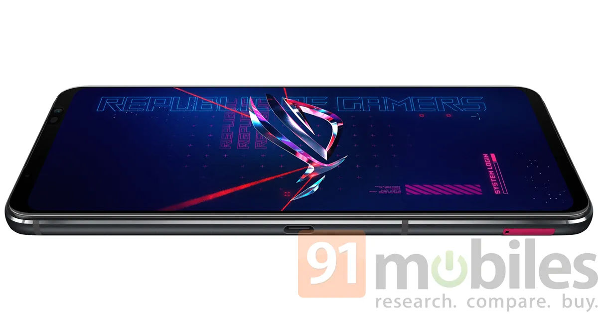 smartfon do gier Asus ROG Phone 6 rendery kontroler