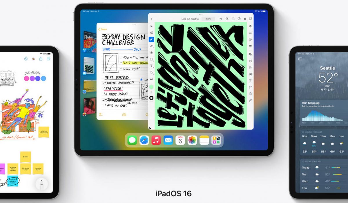 kiedy iPadOS 16 nowe funkcje nowości iPad Pro Air Apple M1 aktualizacje iOS 16