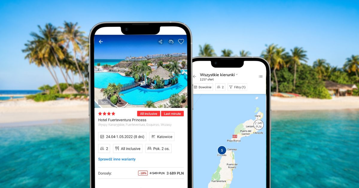 Aplikacja mobilna ITAKI – sposób na zrealizowanie wakacji marzeń