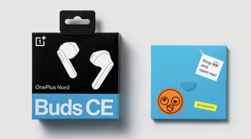 słiuchawki bezprzewodowe OnePlus Nord Buds CE rendery