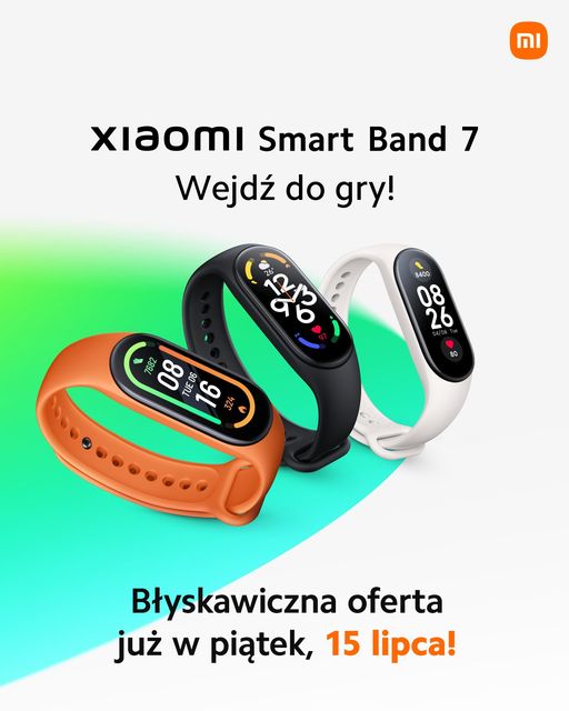 xiaomi mi band 7 niższa cena