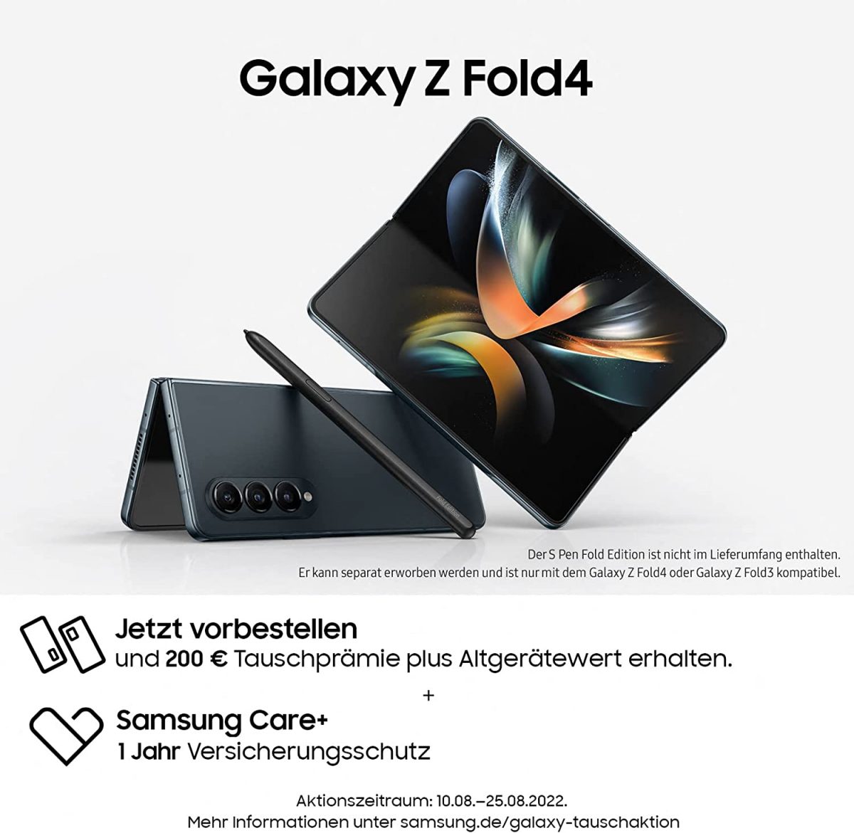 składany smartfon Samsung Galaxy Z Fold 4 S Pen