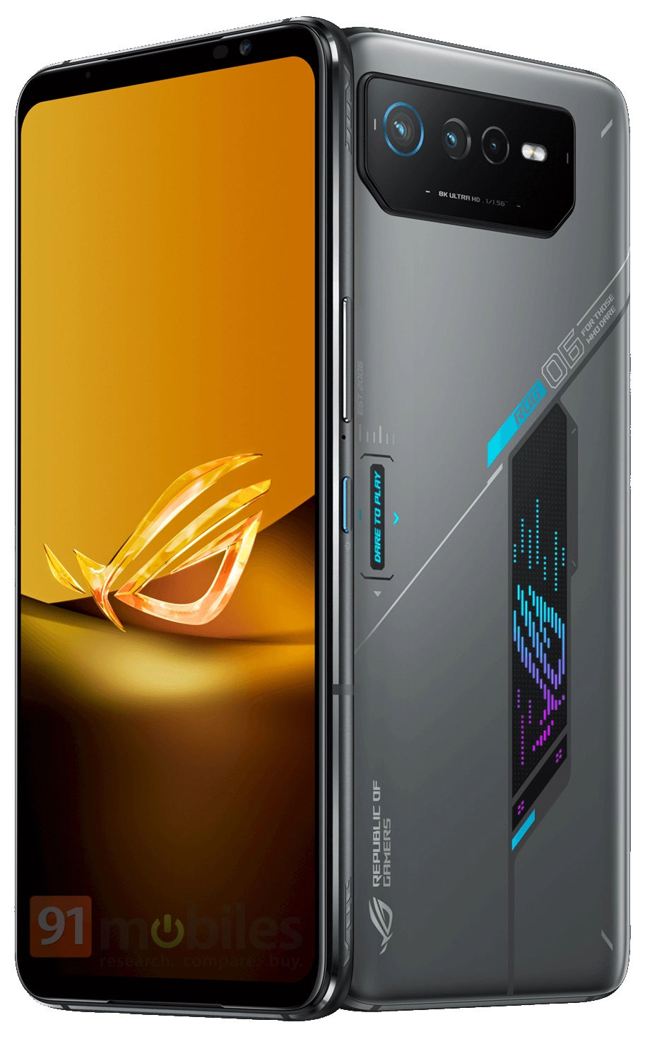 Asus ROG Phone 6D Ultimate cena specyfikacja rendery