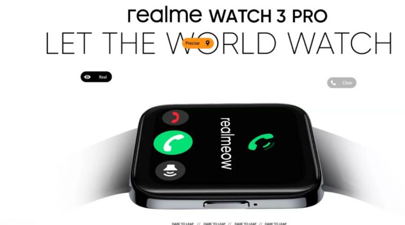 smartwatch Realme Watch 3 Pro cena specyfikacja techniczna