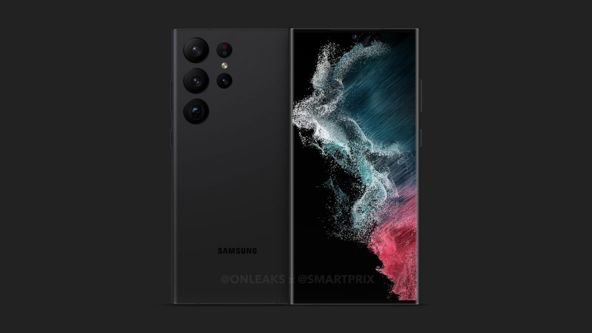 Samsung Galaxy S23 Ultra rendery zmiany
