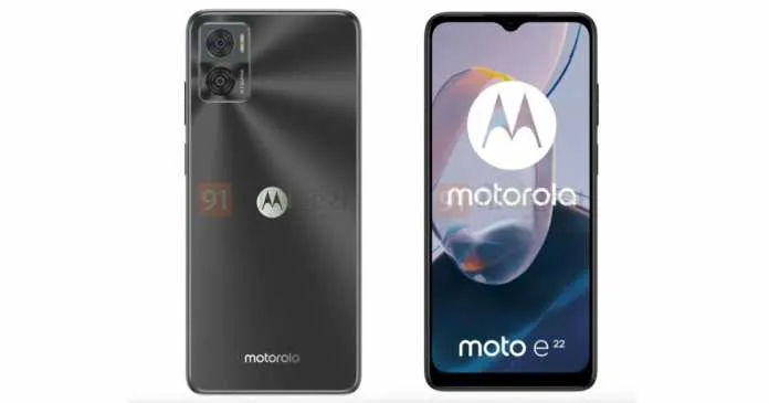 Moto E22 rendery specyfikacja