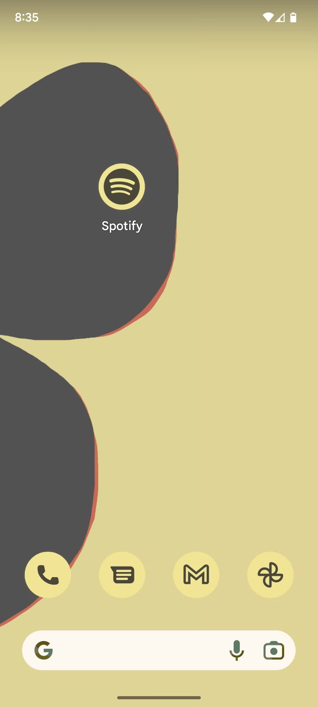 Spotify ikona Android 13 Material You