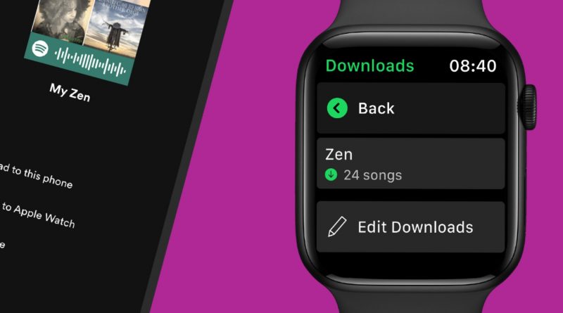 watchOS 9 Apple Watch problemy aplikacja Spotify