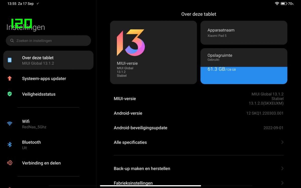 MIUI 13.1 Android 12 aktualizacja Xiaomi Pad 5