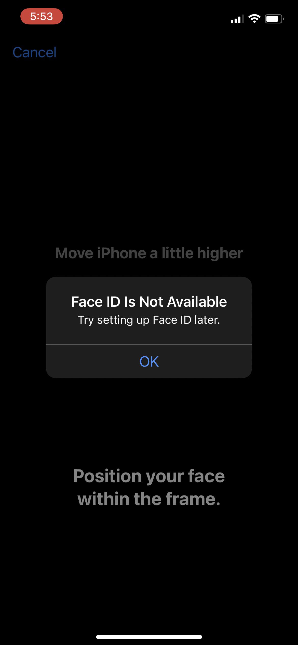 iOS 15.7.1 problemy Face ID iPhone