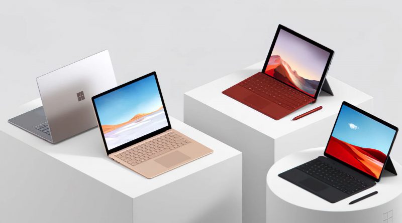 Surface Pro 9 Laptop 5 Studio 3 specyfikacja