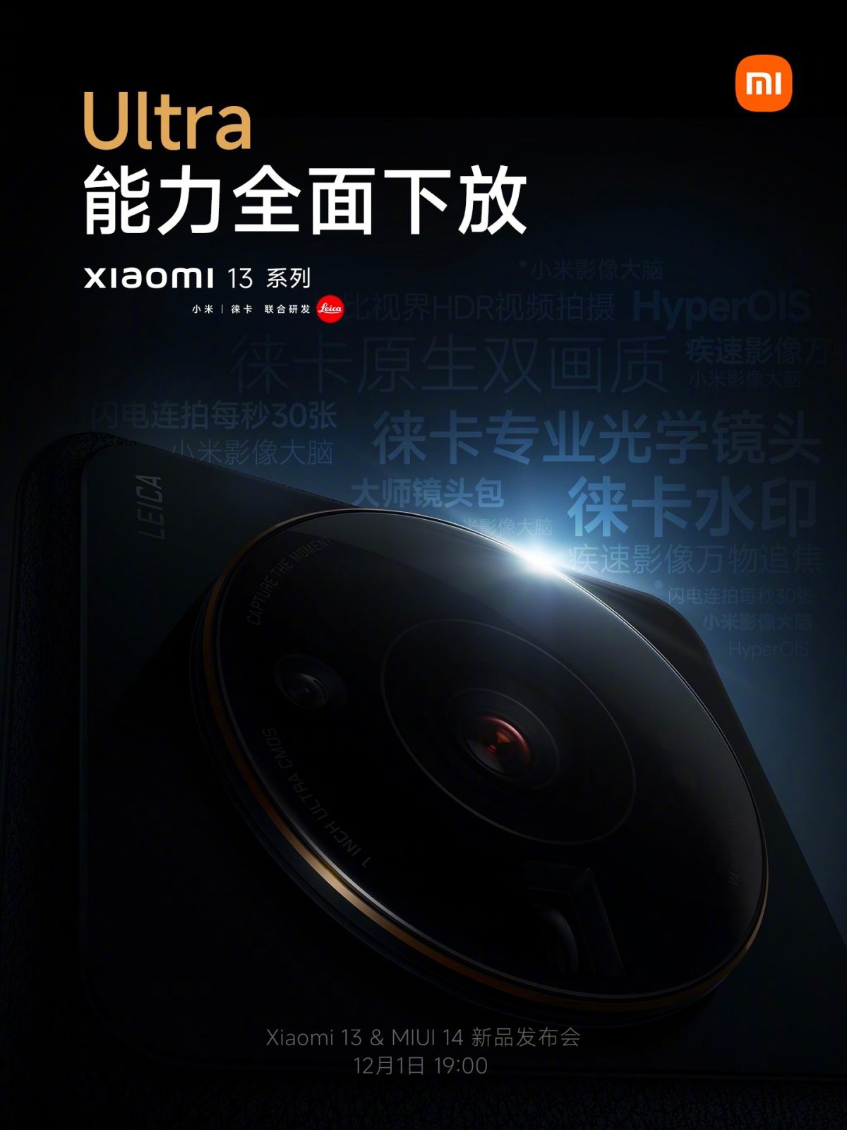 Xiaomi 13 Pro sensor 12S Ultra