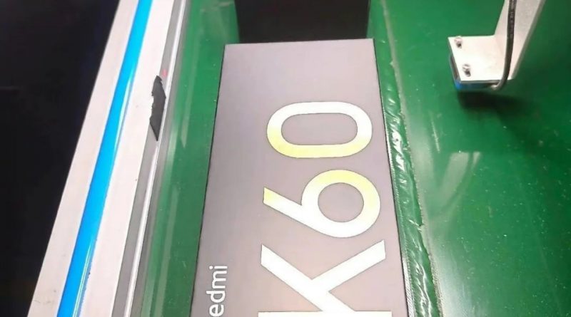 Redmi K60 pudełko smartfona