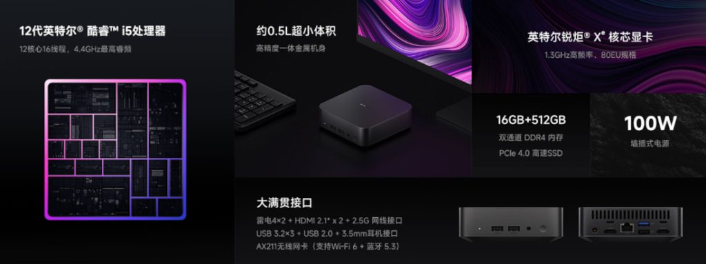 Xiaomi Mini PC cena specyfikacja komputera