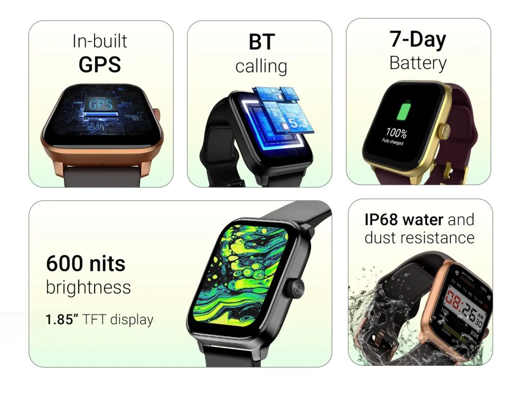 tani smartwatch Noise ColorFit Pro 4 GPS cena specyfikacja techniczna
