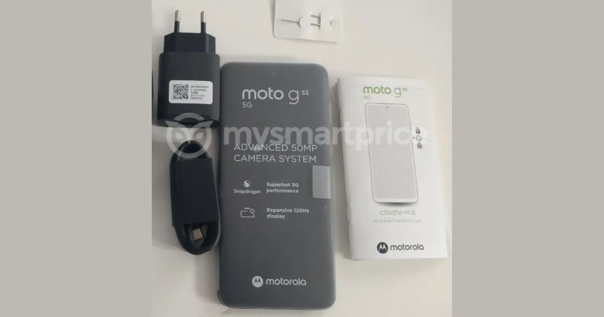 Motorola Moto G53 5G global zdjęcia