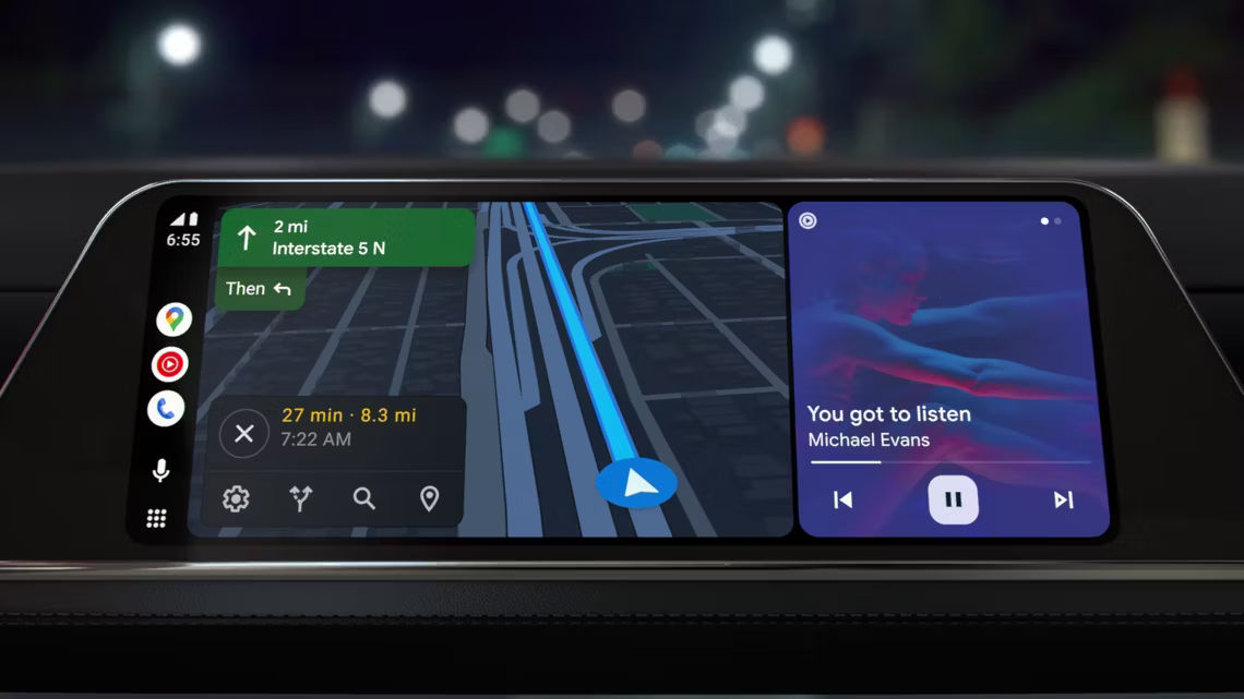 Android Auto Coolwalk