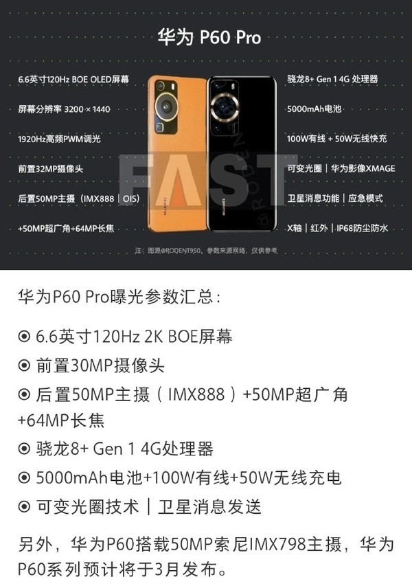 Huawei P60 Pro cena specyfikacja techniczna