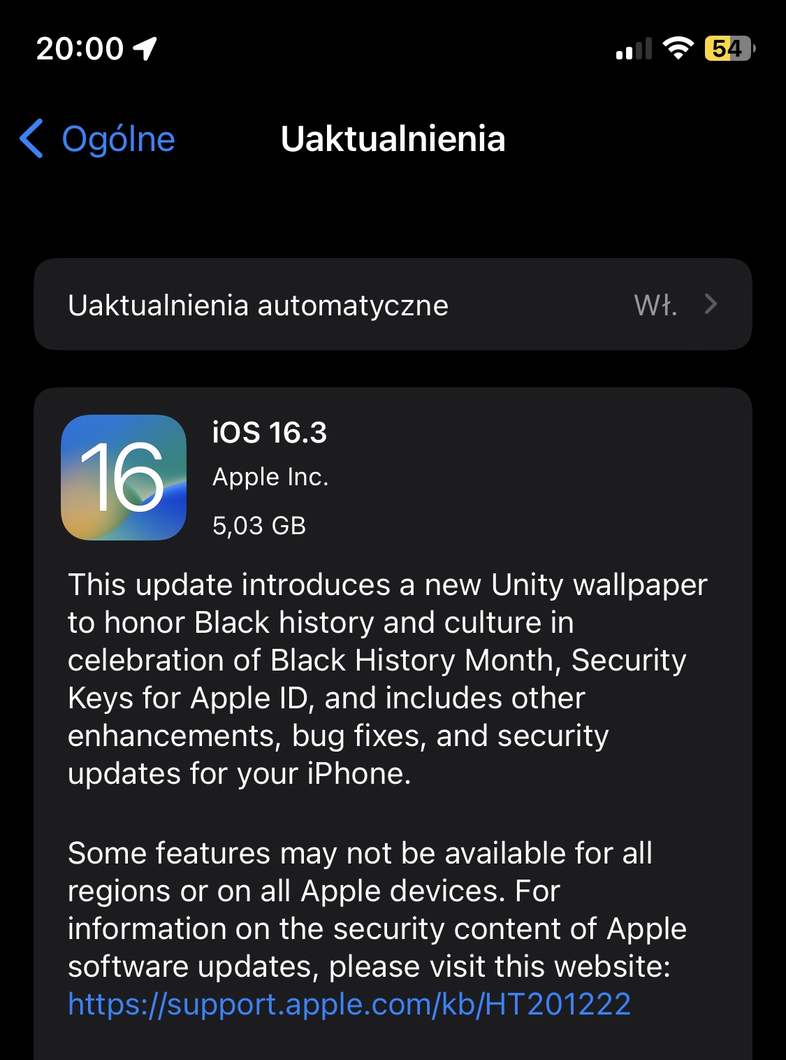 iOS 16.3 RC co nowego aktualizacja Apple iPhone nowości