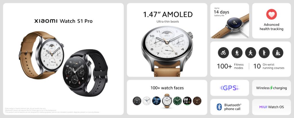 smartwatch Xiaomi Watch S1 Pro cena specyfikacja MWC 2023