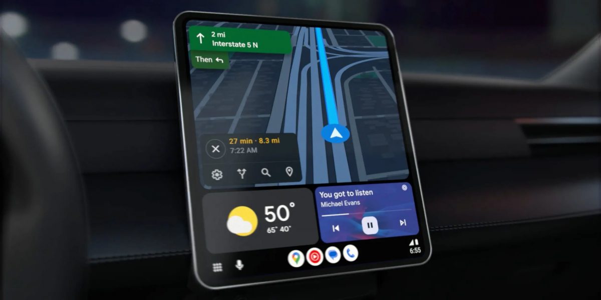 Android Auto Pogoda Google Coolwalk