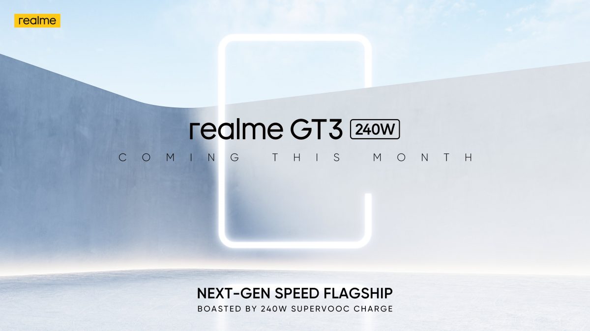 Realme GT 3 Neo 5 ładowanie 240 W