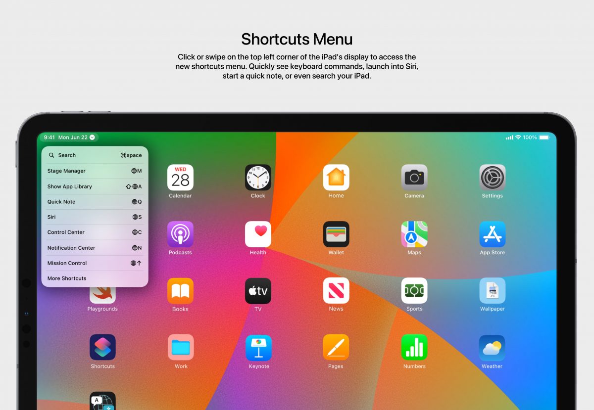 iPadOS 17 wizualizacja Apple iPad zmiany