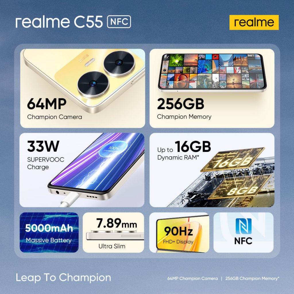 premiera Realme C55 cena specyfikacja techniczna