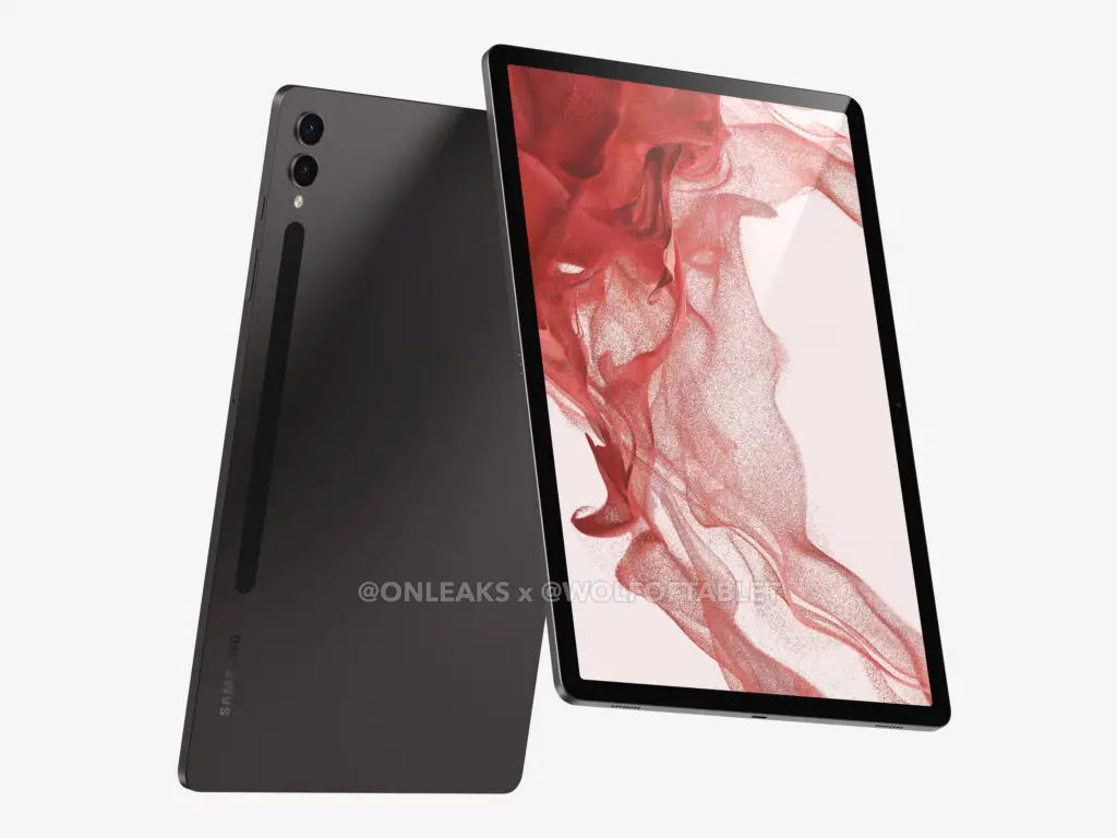 tablet Samsung Galaxy Tab S9 Plus rendery cena specyfikacja